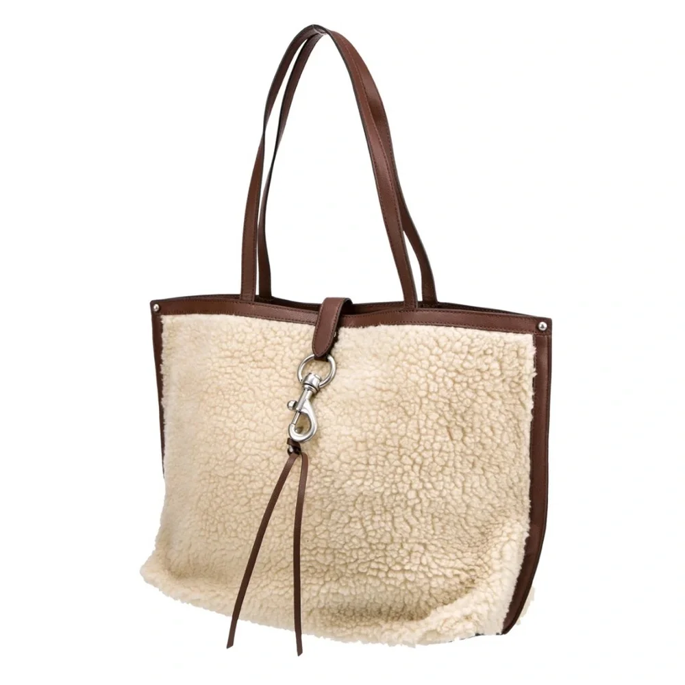 Rebecca Minkoff Leather Trim Tote Bag - Picture 4 of 17